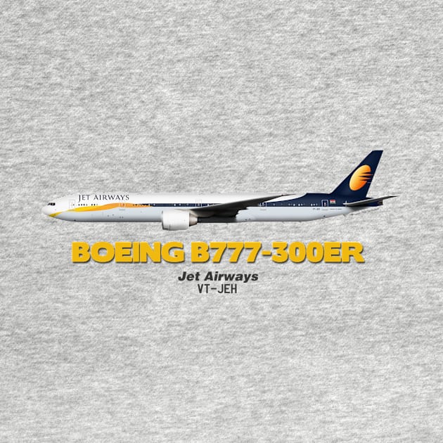 Boeing B777-300ER - Jet Airways by TheArtofFlying